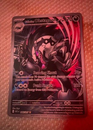 Galarian Obstagoon - 245/217 graded 9