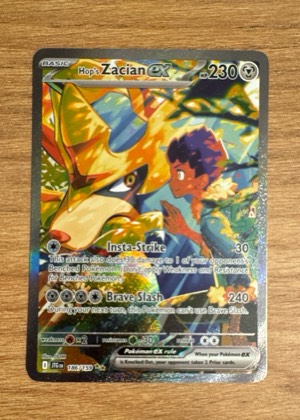 Hop's Zacian ex, graded 9.0