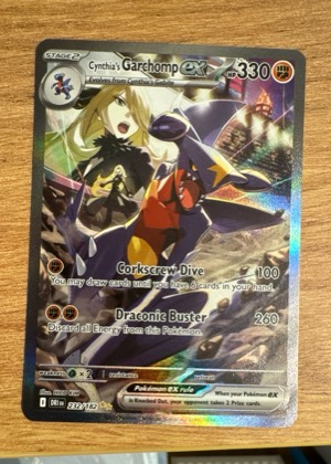 Cynthia's Garchomp ex - 232/182 graded 9