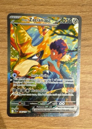 Hop's Zacian ex graded 9