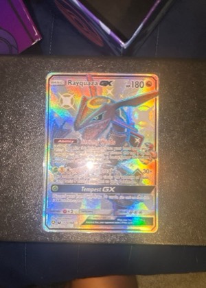 Rayquaza GX - 177a/168 graded 8