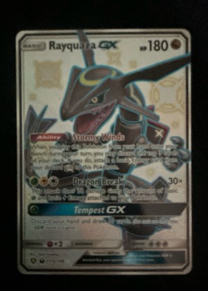 Rayquaza GX, graded 8.0