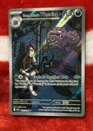 Team Rocket's Weezing, graded 8.0