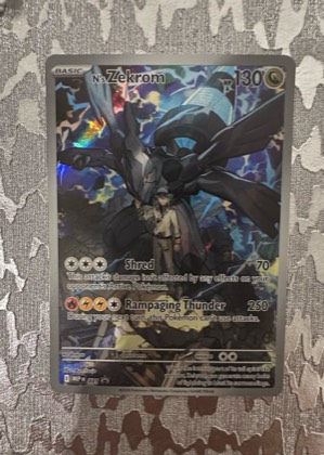N's Zekrom - 031, graded 9.5