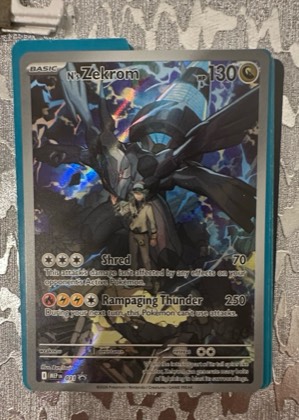 N's Zekrom - 031, graded 9.0