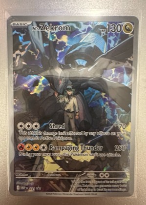 N's Zekrom - 031, graded 9.5