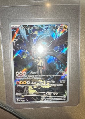 N's Zekrom - 031, graded 9.0