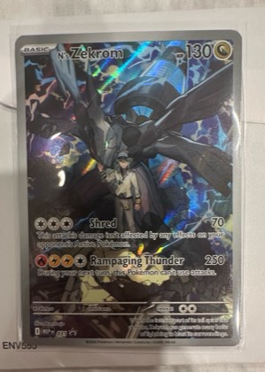 N's Zekrom - 031, graded 9.0