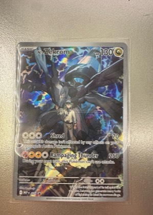 N's Zekrom - 031, graded 9.5