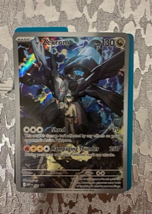 N's Zekrom - 031, graded 9.0