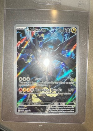 N's Zekrom - 031, graded 9.5