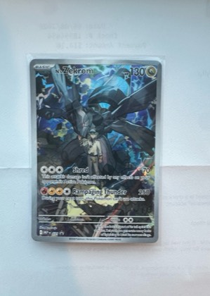 N's Zekrom - 031, graded 9.0