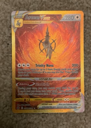 Arceus VSTAR, graded 8.5