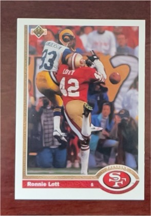 Ronnie Lott, graded 9.0