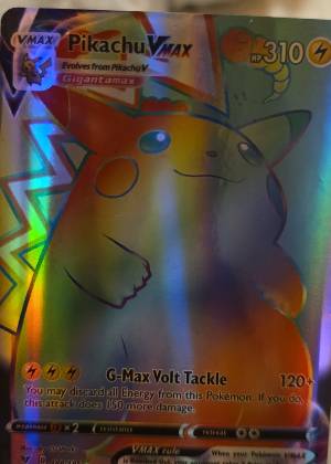 Pikachu VMAX, graded 7.5