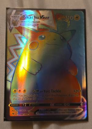 Pikachu VMAX, graded 5.0