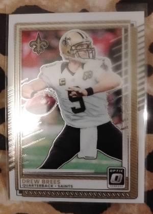 Drew Brees, graded 8.5