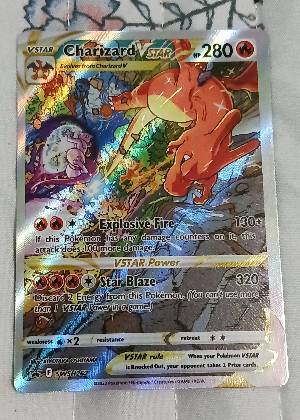 Charizard VSTAR - SWSH262, graded 9.0