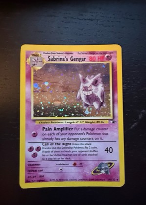 Sabrina's Gengar, graded 8.0