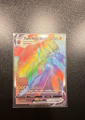 Tapu Koko VMAX (Secret), graded 9.0