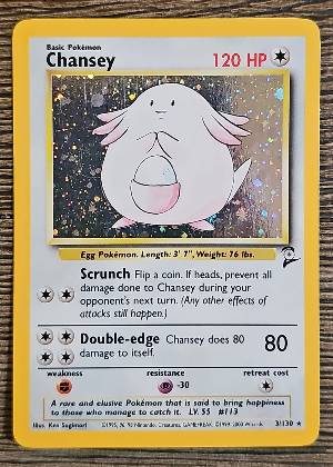 Chansey graded 6 & below