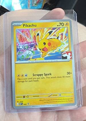 Pikachu, graded 9.5