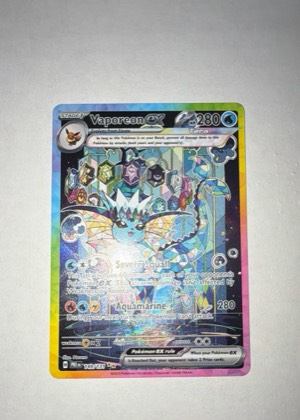 Vaporeon ex graded 9