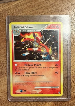 Infernape, graded 5.5