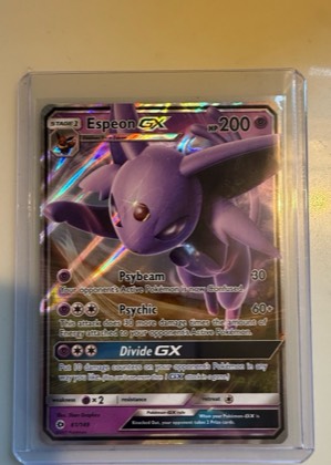 Espeon GX, graded 9.0