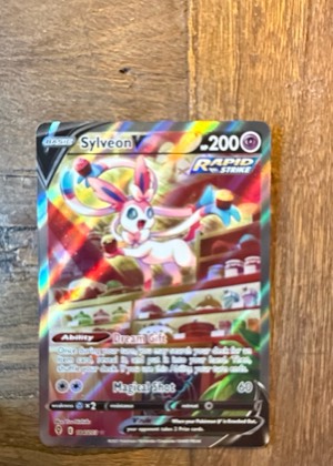 Sylveon V, graded 8.5