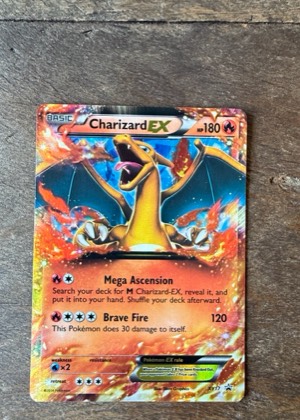 Charizard EX - XY17, graded 7.5