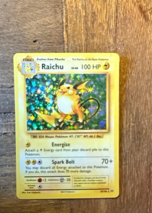 Raichu, graded 8.5