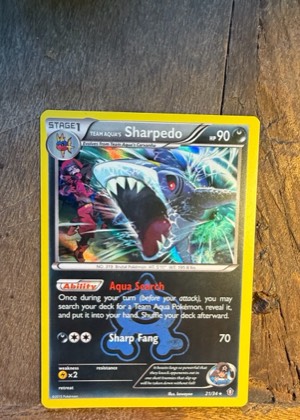 Team Aqua's Sharpedo, graded 8.5