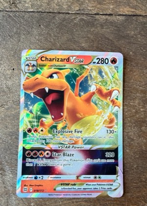 Charizard VSTAR, graded 9.0