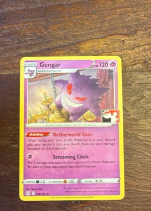 Gengar, graded 9.0