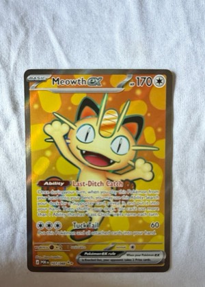 Meowth ex, graded 9.0