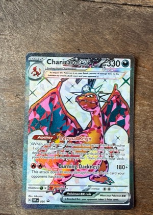 Charizard ex - 056, graded 9.0