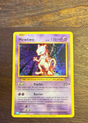 Mewtwo, graded 8.5