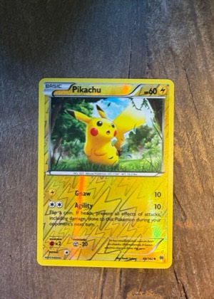 Pikachu, graded 8.0