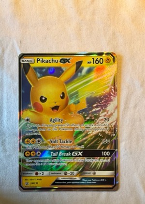 Pikachu GX - SM232, graded 9.0