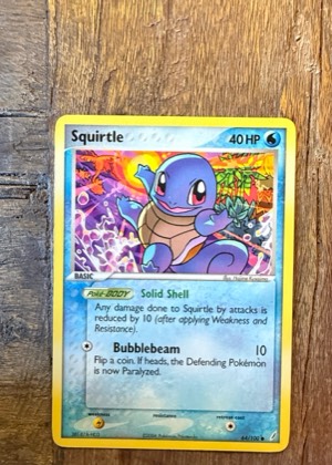 Squirtle, graded 8.0