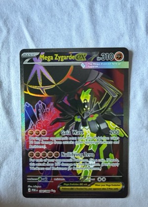 Mega Zygarde ex - 104/088 graded 9