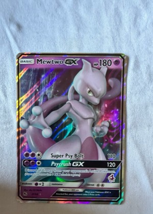 Mewtwo GX, graded 8.5