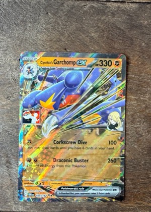Cynthia's Garchomp ex, graded 9.5