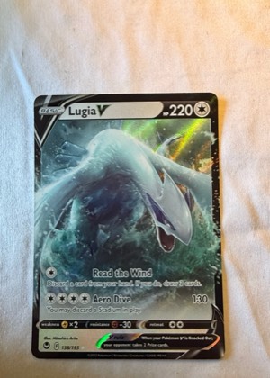 Lugia V, graded 7.5