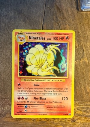Ninetales, graded 8.5