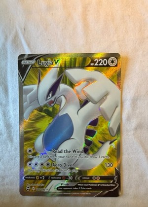 Lugia V (Full Art), graded 9.0