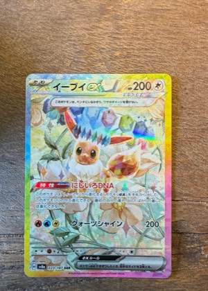 Eevee ex, graded 9.0