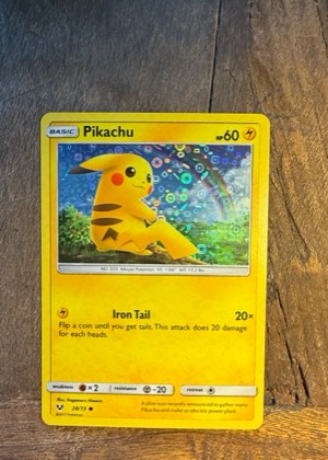Pikachu, graded 8.5
