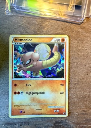 Hitmonlee - HGSS25, graded 8.5